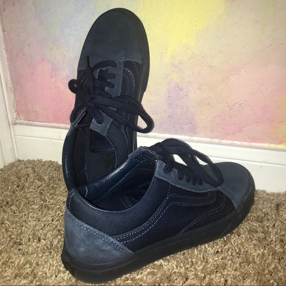Navy old skool vans